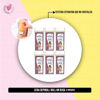 Imagen de Pack 6 Ceras Depiroll Rosada Roll On 100gr Piel Sensible