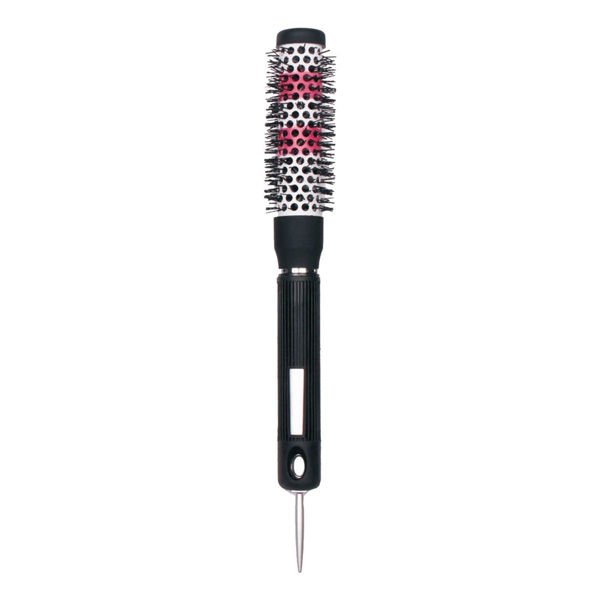 Imagen de Cepillo Para Brushing 25mm Termico Negro Y Rojo Peluqueria
