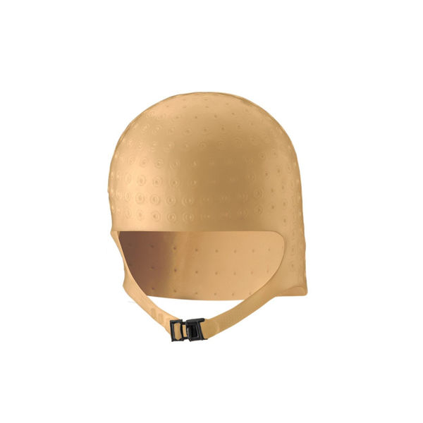 Imagen de Gorra Romana De Silicona Para Mechas  Reflejos Dompel Dorada