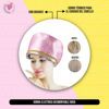 Imagen de Gorra Termica Electrica Para Tratamientos Peluqueria Rosa