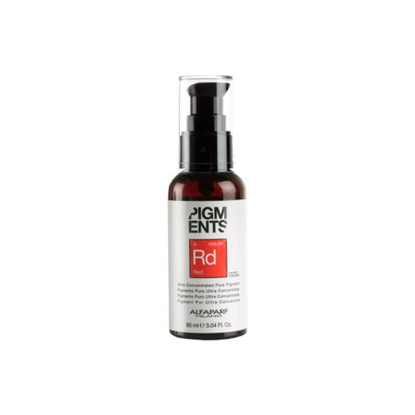 Imagen de Pigmento Puro Para Cabellos Alfaparf Pigments Red Color Rojo 90ml