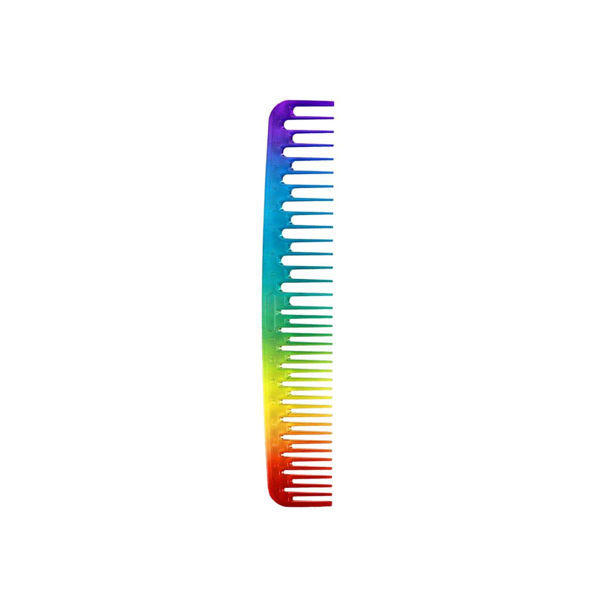 Imagen de Peine Desenredante Plastico Multicolor 24cm Peluqueria