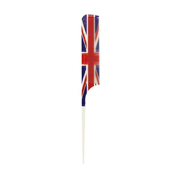 Imagen de Peine De Cola Plastico Batidor Diseño British Peluqueria
