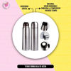 Imagen de Termo Bala Mantiene Frio Y Calor Acero Inoxidable 500ml