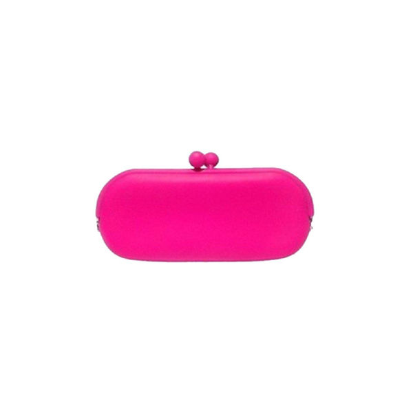 Imagen de Monedero De Silcona Cierre Horizontal Varios Color 18cmX8cm
