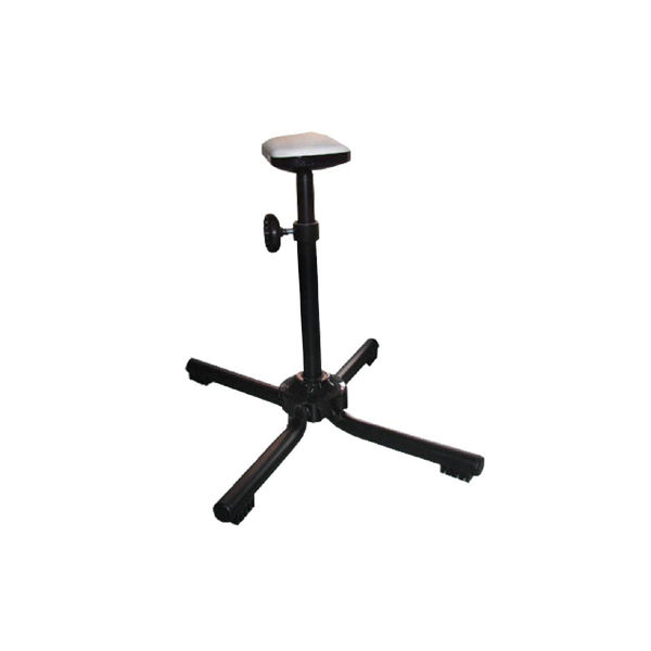 Imagen de Apoya Talon Metalico Altura Regulable Para Podologia Negro