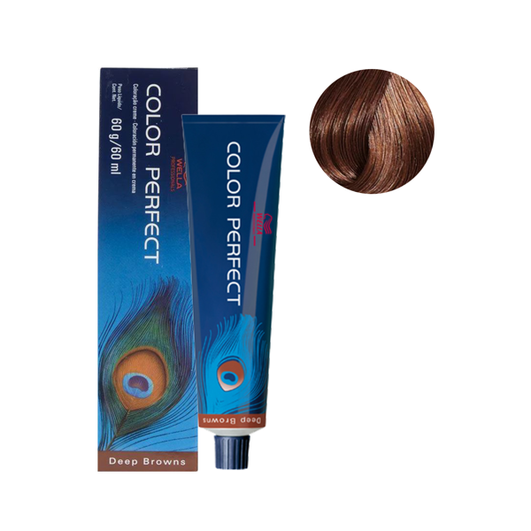 Imagen de Tinta Wella Color Perfect Nº 6/73 Color Permanente 1+1 60ml