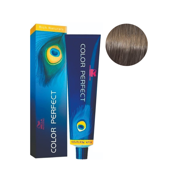 Imagen de Tinta Wella Color Perfect Nº 7/18 Color Permanente 1+1 60ml