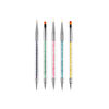 Imagen de Kit 5 Pinceles Doble Punta Para Diseño Uña Manicura Pedicura