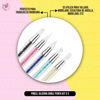 Imagen de Kit 5 Pinceles Silicona Doble Punta Uñas Manicura Pedicura