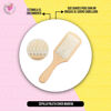 Imagen de Cepillo Paleta Desenredante De Madera Para Peluqueria