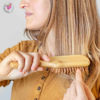 Imagen de Cepillo Paleta Desenredante De Madera Para Peluqueria