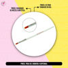 Imagen de Pincel Para Gel Numero #4 Supernail Manicura Pedicuria