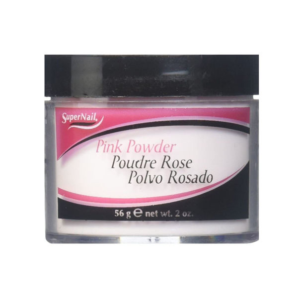 Imagen de Polvo Acrílico Rosado Para Uñas Supernail 56gr Manicura