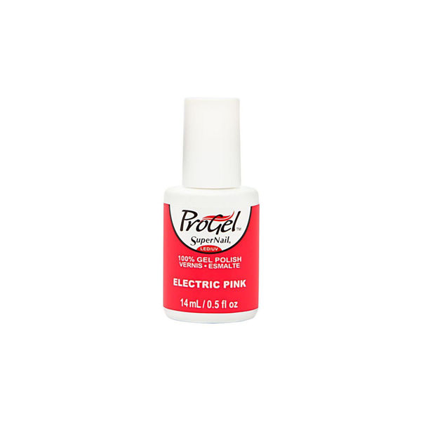 Imagen de Esmalte Semipermanente Supernail Progel Electric Pink 14ml