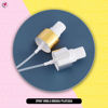Imagen de Frasco Plastico Bala Ambar Con Pico Spray Dorado 120ml