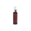 Imagen de Frasco Plastico Bala Ambar Con Pico Spray Plata 120ml
