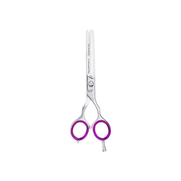 Imagen de Tijera De Pulir Ambidiestro Dompel Ojo Fucsia 5,5" Pulgadas