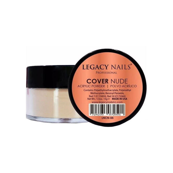 Imagen de Polvo Acrílico Profesional Legacy Nails Cover Nude 15gr