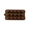 Imagen de Molde De Silicona De Corazones Para Chocolate Postre Hielo