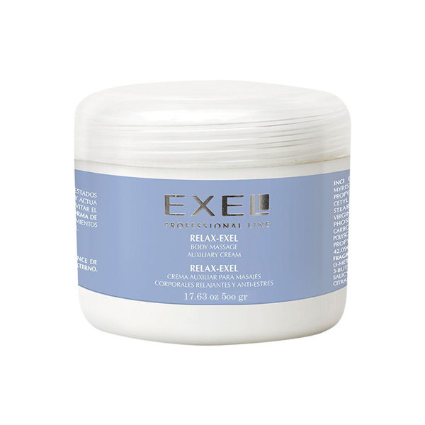 Imagen de Crema Para Masajes Relajante Corporal Anti Estrés Exel 500gr