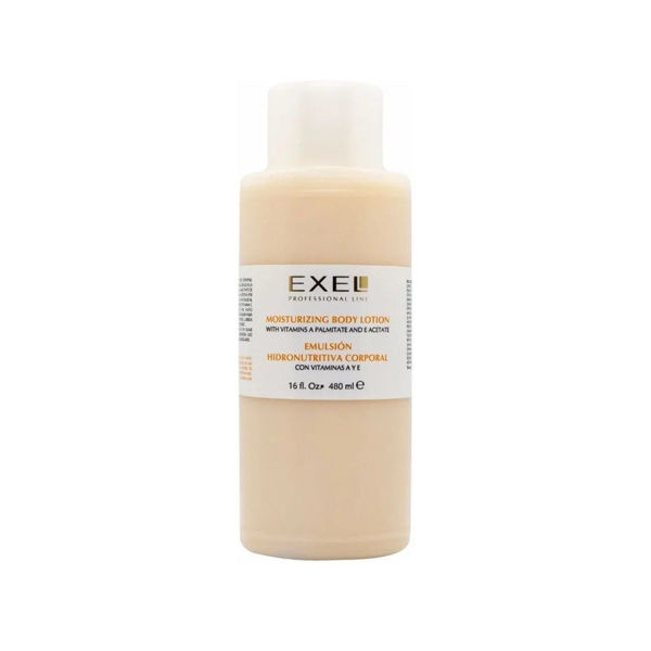 Imagen de Emulsión Hidronutritiva Exel Profesional Con Vitamina A Y E 480ml