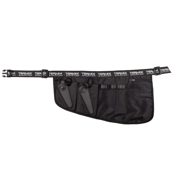 Imagen de Cartuchera Termix Eco Cuero Negro Porta Cepillos Herramienta