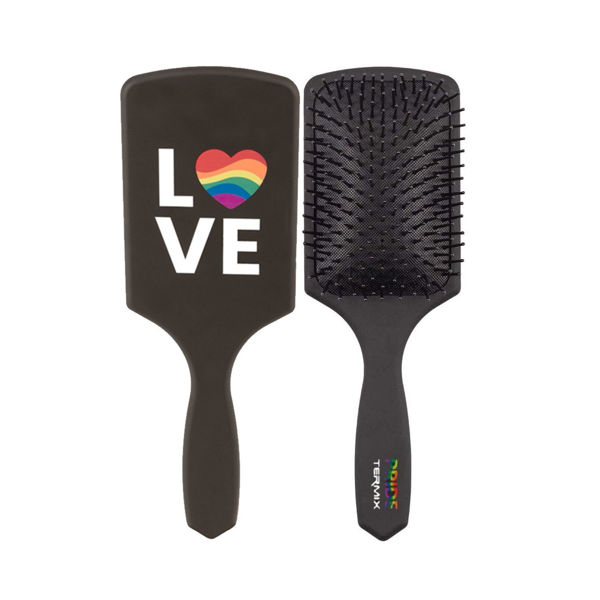 Imagen de Cepillo Paleta Desenredante Termix Negro Pride Love