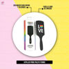 Imagen de Cepillo Paleta Desenredante Termix Negro Pride Love