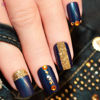 Imagen de Glitter Para Uñas Set X6 Unidades Color Ocre Dorado