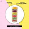 Imagen de Glitter Para Uñas Set X6 Unidades Colores Varios