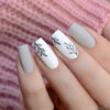 Imagen de Esmalte Para Uñas En Gel Semipermanente Pink Mask Gris