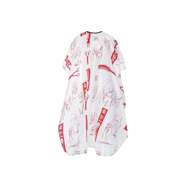 Imagen de Capa De Corte De Pelo Diseño Japones Peluquería Barberia