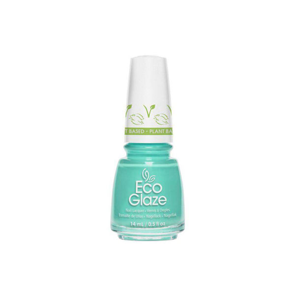 Imagen de Esmalte De Uñas China Glaze Eco Aloe Stranger Turquesa 14ml