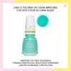 Imagen de Esmalte De Uñas China Glaze Eco Aloe Stranger Turquesa 14ml