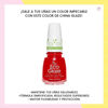 Imagen de Esmalte De Uña China Glaze Eco Fleur De Amour Rosa Rojo 14ml