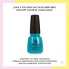 Imagen de Esmalte De Uñas Crema China Glaze Fly In Hight Turquesa 14ml