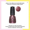 Imagen de Esmalte De Uñas China Glaze Srike Up Oro Rosa Brillante 14ml