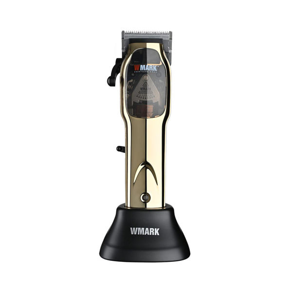 Imagen de Maquina De Corte De Pelo Inalambrica Wmark NG-9002 Dorada