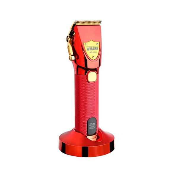 Imagen de Maquina De Corte De Pelo Inalambrica Wmark NG-2031 Roja