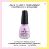 Imagen de Esmalte De Uña China Glaze In A Lily Bit Violeta Pastel 14ml