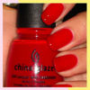 Imagen de Esmalte De Uñas Cremoso China Glaze High Roller Rojo 14ml
