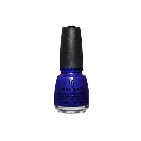 Imagen de Esmalte De Uñas China Glaze Combat Blue Azul Mate 14ml