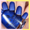 Imagen de Esmalte De Uñas China Glaze Combat Blue Azul Mate 14ml