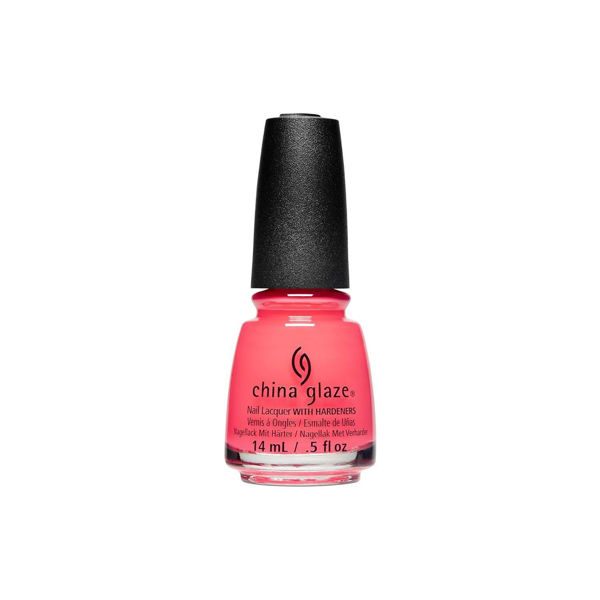 Imagen de Esmalte De Uñas China Glaze Sun Set The Mood Coral Neón 14ml
