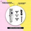 Imagen de Maquina Patillera De Corte De Pelo Wmark NG-2029 Plata