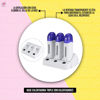 Imagen de Base Calentadora Triple Para Cera En Rollon Depiladora 40W