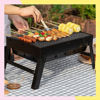 Imagen de Parrillero Parrilla Barbacoa Portatil Plegable 35cm X 27cm