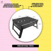 Imagen de Parrillero Parrilla Barbacoa Portatil Plegable 43cm X 29cm