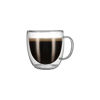 Imagen de Taza Jarra De Vidrio Doble Pared Con Asa Para Té Café 150ml